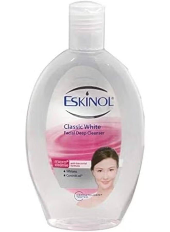 إسكينول منظف ​​عميق للوجه كلاسيك وايت 225 مل - Image 2